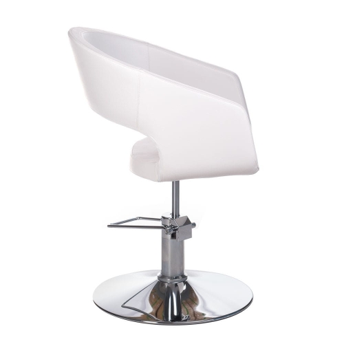 Fotel fryzjerski Paolo BH-8821 biały
