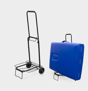 Wózek transportowy do łóżek kosmetycznych, składany