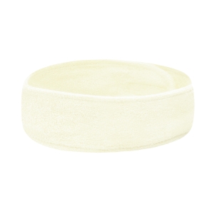 Opaska frotte kremowa