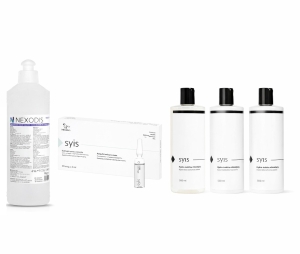 Zestaw kosmetyków podstawowy do oczyszczania wodorowego (BASIC)  OXYGEN PLUS, COMFORT PEEL, Aqua Harmony M6