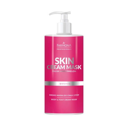 Farmona Skin cream mask fresh watermelon kremo-maska do ciała i stóp arbuz 500 ml