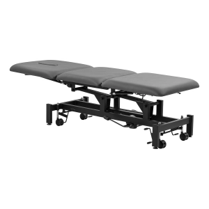 Stół rehabilitacyjny do masażu i fizjoterapii hydrauliczny Balance Solidum 3 Szary