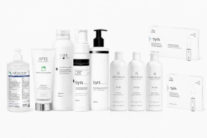 Zestaw kosmetyków rozszerzony do oczyszczania wodorowego (PLUS) OXYGEN PLUS, COMFORT PEEL, Aqua Harmony M6