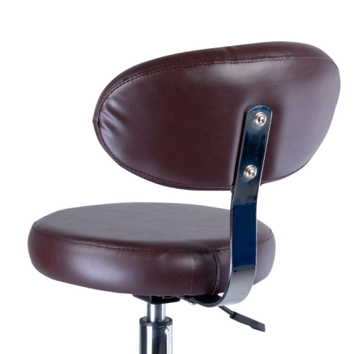 Taboret kosmetyczny z opar. BD-9934 brązow