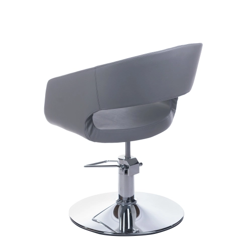 Fotel fryzjerski Paolo BH-8821 jasny szary