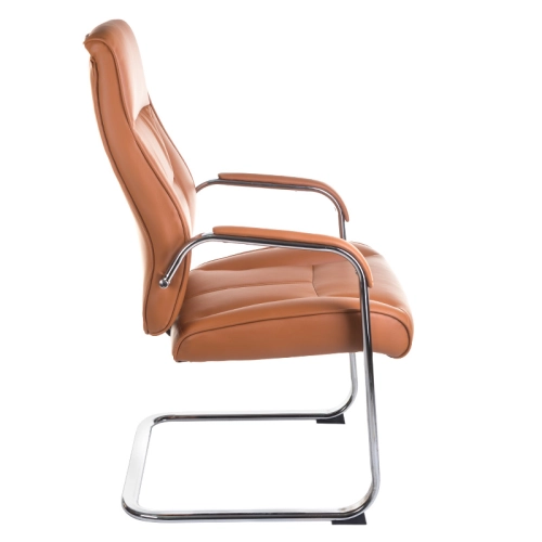Fotel konferencyjny CorpoComfort BX-5085C Brązowy