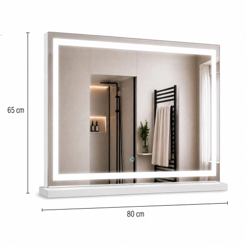 Lustro podświetlane LED NEW YORK 80x65cm