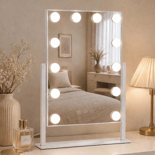 Lustro podświetlane LED HOLLYWOOD 34x47cm