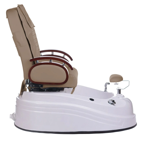Fotel do pedicure z masażem BR-2307 Latte