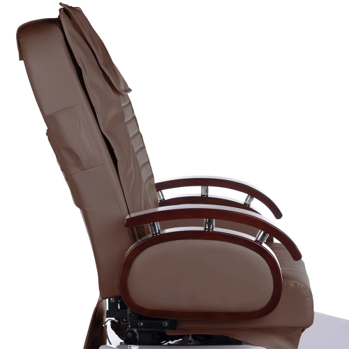 Fotel do pedicure z masażem BR-2307 Brązowy