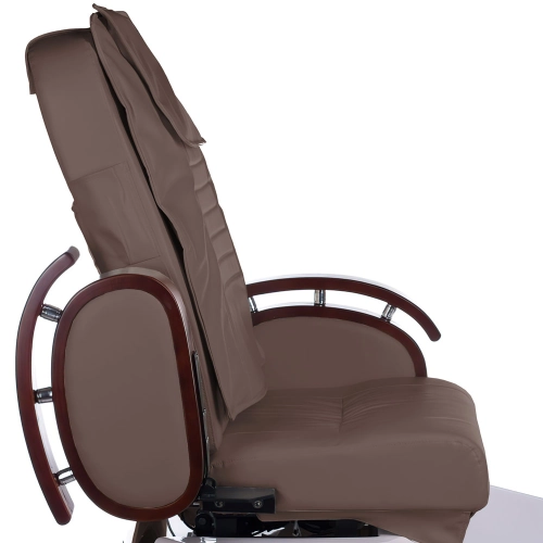 Fotel do pedicure z masażem BR-2307 Brązowy