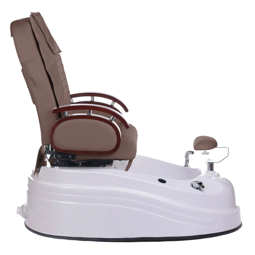 Fotel do pedicure z masażem BR-2307 Brązowy
