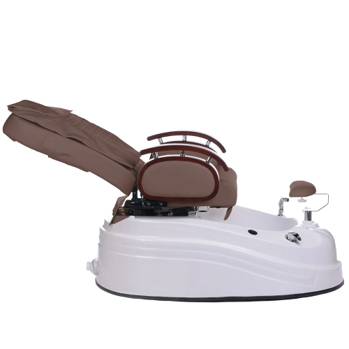 Fotel do pedicure z masażem BR-2307 Brązowy