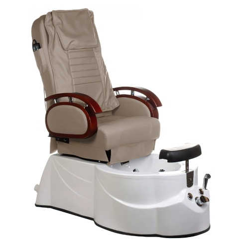 Fotel do pedicure z masażem BR-3820D Latte