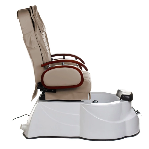 Fotel do pedicure z masażem BR-3820D Latte