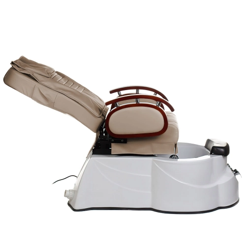 Fotel do pedicure z masażem BR-3820D Latte
