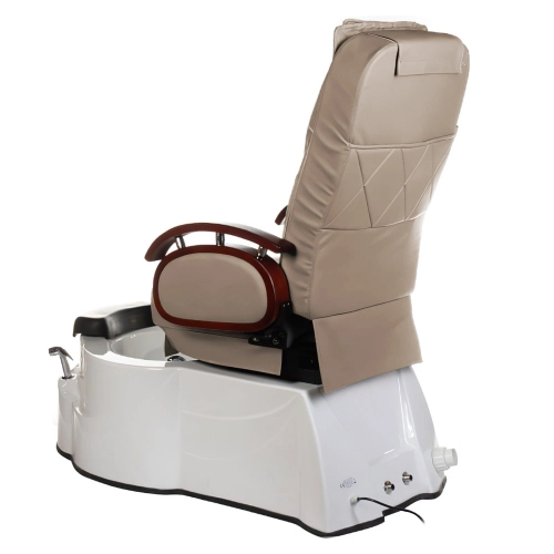 Fotel do pedicure z masażem BR-3820D Latte