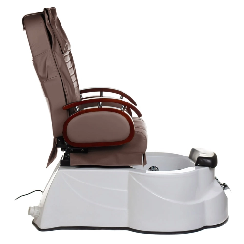Fotel do pedicure z masażem BR-3820D Brązowy