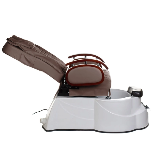 Fotel do pedicure z masażem BR-3820D Brązowy