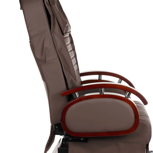 Fotel do pedicure z masażem BR-3820D Brązowy