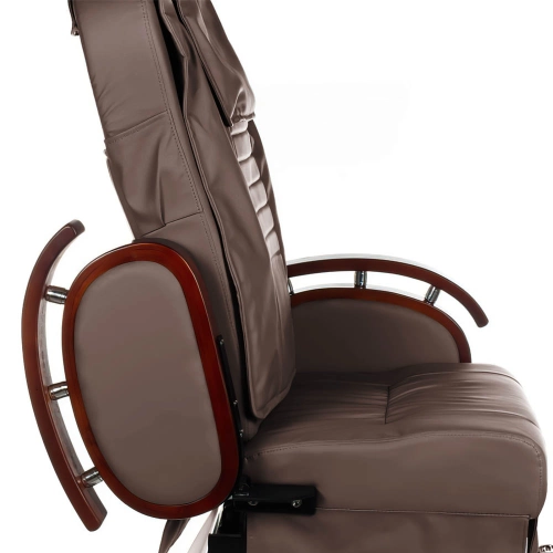 Fotel do pedicure z masażem BR-3820D Brązowy