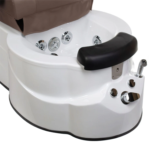 Fotel do pedicure z masażem BR-3820D Brązowy