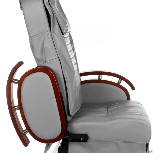 Fotel do pedicure z masażem BR-3820D Jasny szary