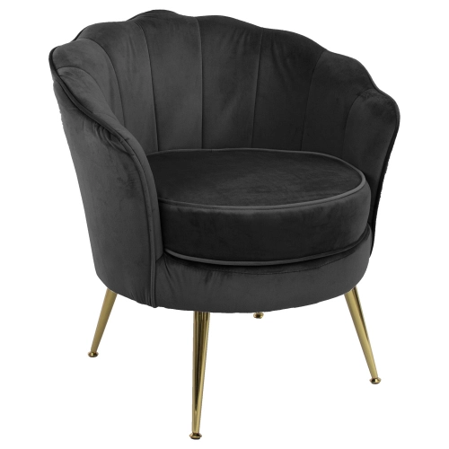 Fotel tapicerowany LUGANO BX-LE69 różowy velvet