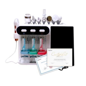 MICRODERMA® OXYGEN PLUS + SZKOLENIE I CERTYFIKAT GRATIS | + ZESTAW PŁYNÓW| 7w1 OCZYSZCZANIE WODOROWE 