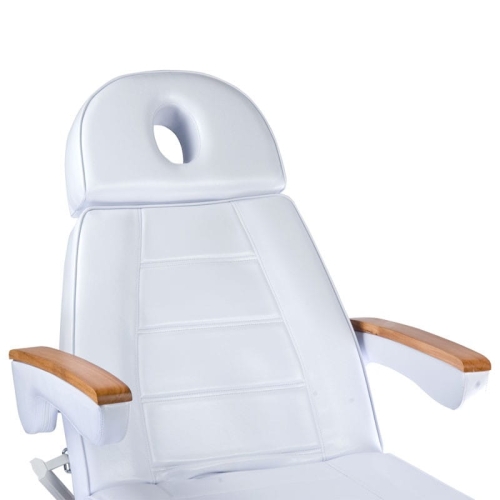 Fotel kosmetyczny elektryczny LUX BW-273B Biały