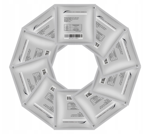 MEMBRANA PODKŁADY PADY Z GLICERYNĄ CRYO 10 SZT.